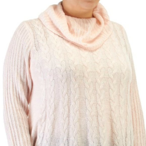 JOSEPH A - 3X- Broken Neck Long Sleeved Sweater - - Picture 2 of 2